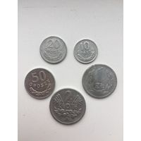 Набор монет. Польша