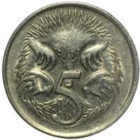Австралия 5 центов, 1981