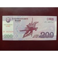 Северная Корея 200 вон 2012 UNC (100 лет Ким Ир Сену)