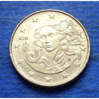 Италия 10 евроцентов 2011