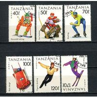 Танзания - 1994 - Зимние Олимпийские игры - 6 марок. Гашеные.  (Лот 10BV)