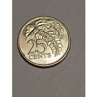 Тринед и Тобаго 25 центов 2008 года .