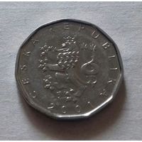 2 кроны, Чехия 2001 г.