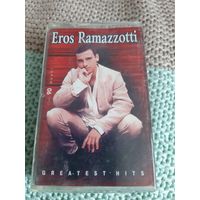 Кассета Eros Ramazzotti. GREATEST HITS.