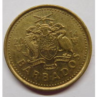 Барбадос 5 центов 2014 г