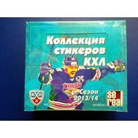 Блок Наклеек в Заводской упаковке - Коллекция - "SeReal КХЛ 2013/14 года".