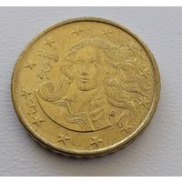 Италия 10 евроцентов 2008