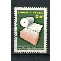 Финляндия - 1968 - Деревообрабатывающая промышленность - [Mi. 648] - полная серия - 1 марка. Гашеная.  (Лот 164AO)