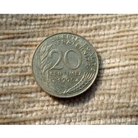 Werty71 Франция 20 сантимов 1995