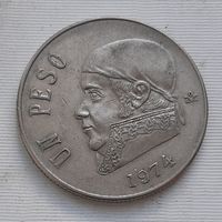 1 песо 1974 г. Мексика