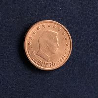 Люксембург 2 евроцента 2004