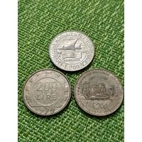 Италия 200 лир набор монет