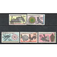 Изделия из проволки Чехословакия 1972 год серия из 5 марок