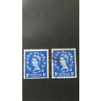 Великобритания  1955-57  1м