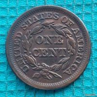 США 1 цент 1849 года