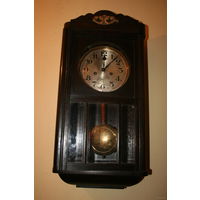 Часы настенные старые рабочие Густав Бекер