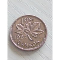 Канада 1 цент 1964г.