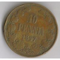 10 пенни 1897 год _состояние VF