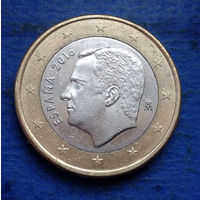 Испания 1 евро 2016