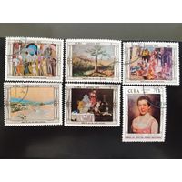Куба 1975 год. Национальный музей искусств (серия из 6 марок)
