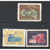 Машиностроение КНДР 1959 год 3 марки