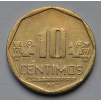 Перу, 10 сентимо 2004 г.