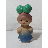 Куколка "Редисочка"(резина) времён СССР,60-е годы-No3