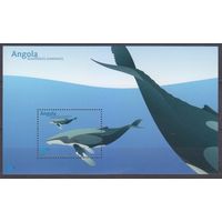 2004 Ангола 1735/B110 Морская фауна - Киты