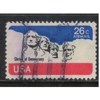 США Авиа 1974 Нацсимволы США Гора Рашмор Стандарт #1128
