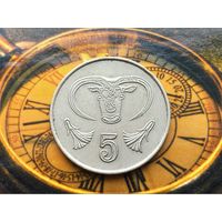 Кипр. 5 центов 1985.