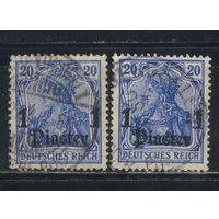 Германия Почта за рубежом Османская Имп (Турция) 1905 Надп #38а