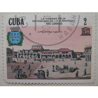 Куба марка 1985 г. Всемирное Наследие ЮНЕСКО, Старая Гавана