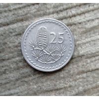 Werty71 Кипр 25 милей центов 1960 1979 шишка