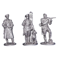 Набор оловянных фигурок статуэток Советские солдаты