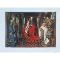 Jan Van Eyck живопись  10х15 см