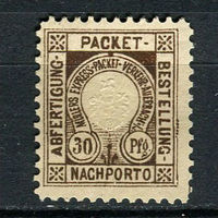 Германия - Ауэрбах - Местные марки - 1887 - Герб 30Pf - [Mi.40aA] - 1 марка. Чистая без клея.  (Лот 82CX)