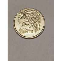Тринед и Тобаго 25 центов 2002 года .