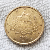 50 евроцентов 2002 Италия #02