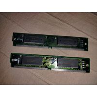 Оперативная память B7464A 4 МБ и SIMM 4 MB 72 pins B7464 REV. A P1004B746400