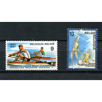 Бельгия - 1987 - Спорт. Королевской федерации гребли - [Mi. 2311-2312] - полная серия - 2 марки. MNH.