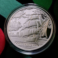 Конститьюшн (Constitution) Серия Парусные корабли 20 рублей 2010 год