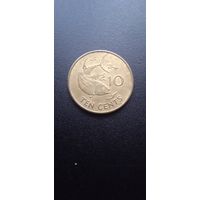 Сейшельские острова 10 центов 1997 г.