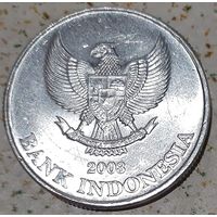 Индонезия 500 рупий, 2003 Алюминий /серый цвет/ (14-14-14)