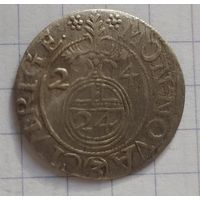 Шведская Прибалтика 1,5 грошовик 1624