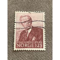 Норвегия 1979. 100 летие Johan Falkberget