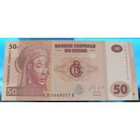 Конго. 50 франков 2013 года  Номер по каталогу: P97A