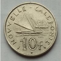 Новая Каледония 10 франков 1972 г.