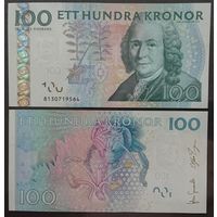 Швеция. 100 крон (образца 2008 года, P65c, подпись Stefan Ingves, UNC)