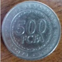 Центральная Африка 500 франков 2006