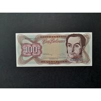 100 боливар 1992 года. Венесуэла.  UNC. Распродажа